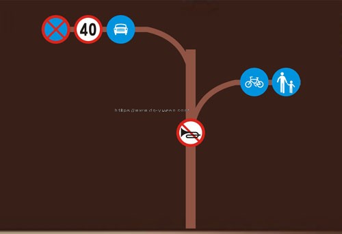 Y型標(biāo)志牌