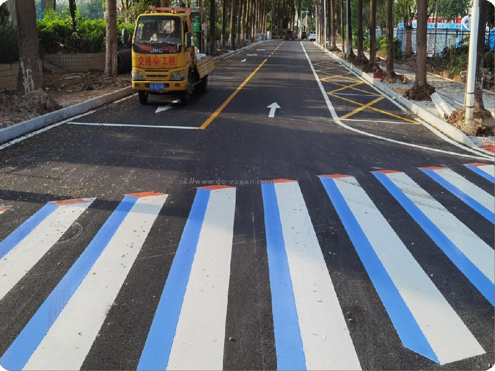 惠州博羅石灣科技園區(qū)標(biāo)線工程